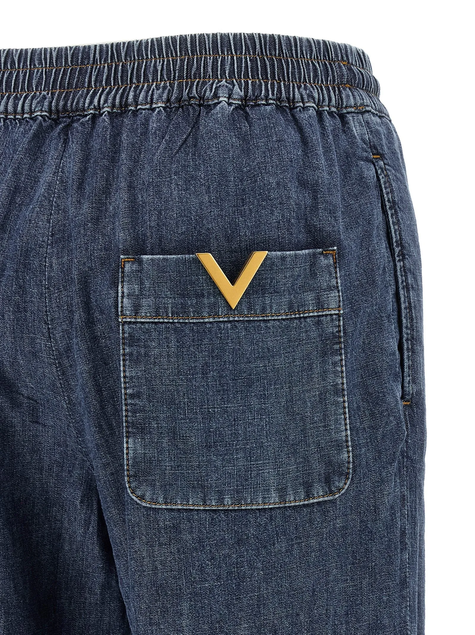 Valentino Garavani Vgold Jeans Blue sold by Wanan Luxury product image thumbnail 4