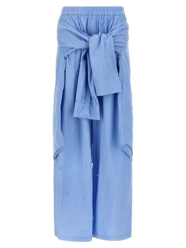 Shirt Pants Light Blue made by Wanan Luxury