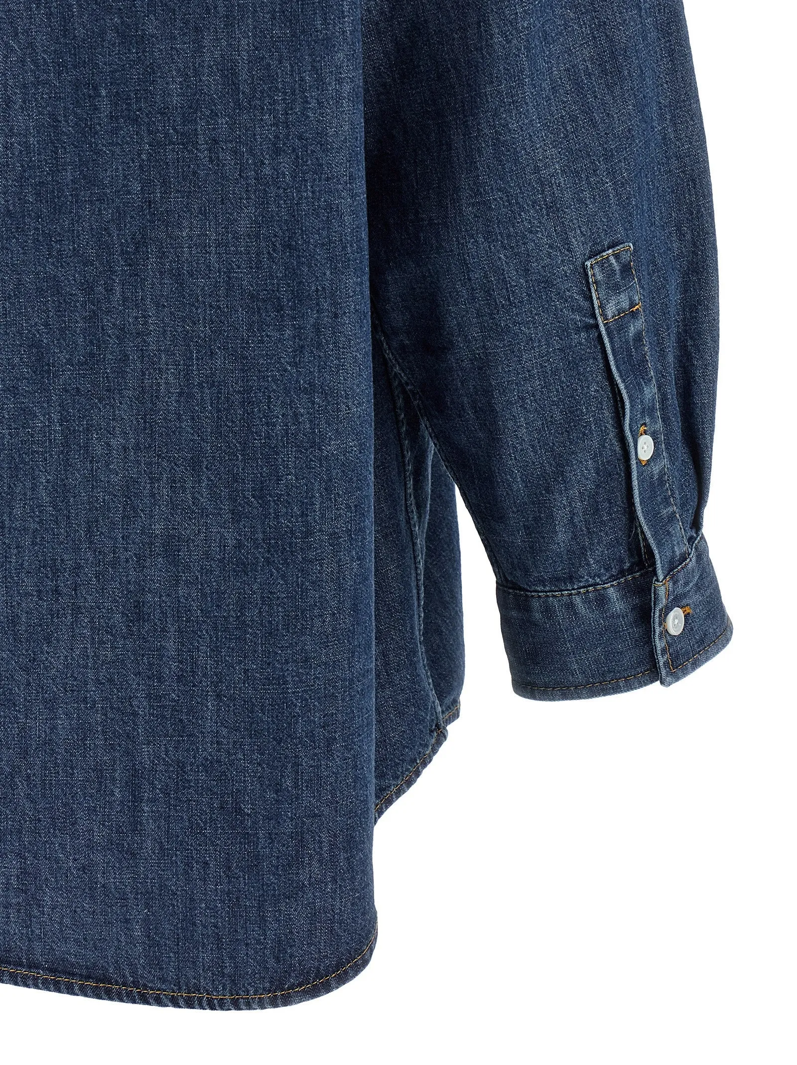 Valentino Garavani Vgold Shirt Shirt And Blouse Blue sold by Wanan Luxury product image thumbnail 4