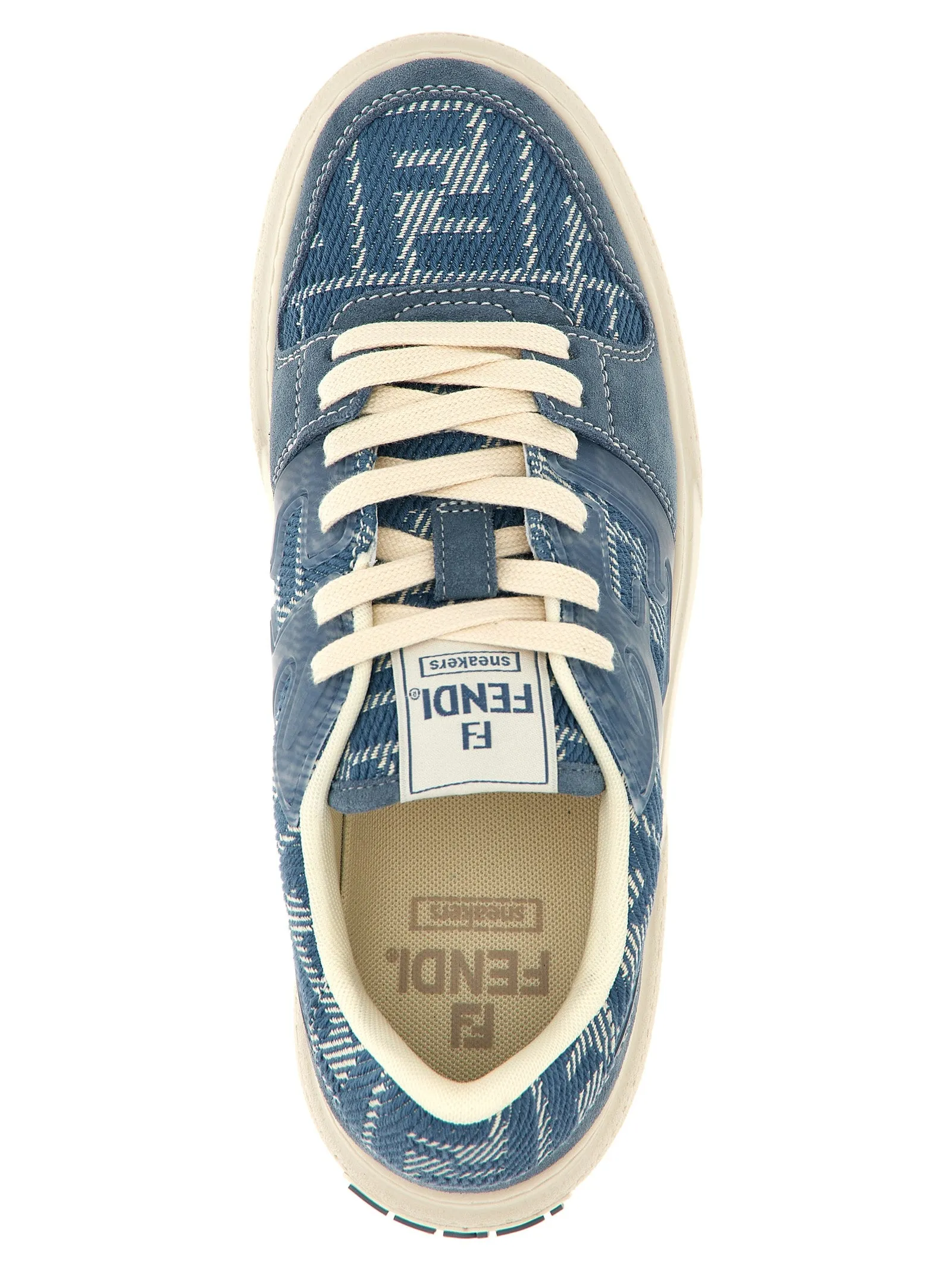 Fendi Match Sneakers Light Blue sold by Wanan Luxury product image thumbnail 4