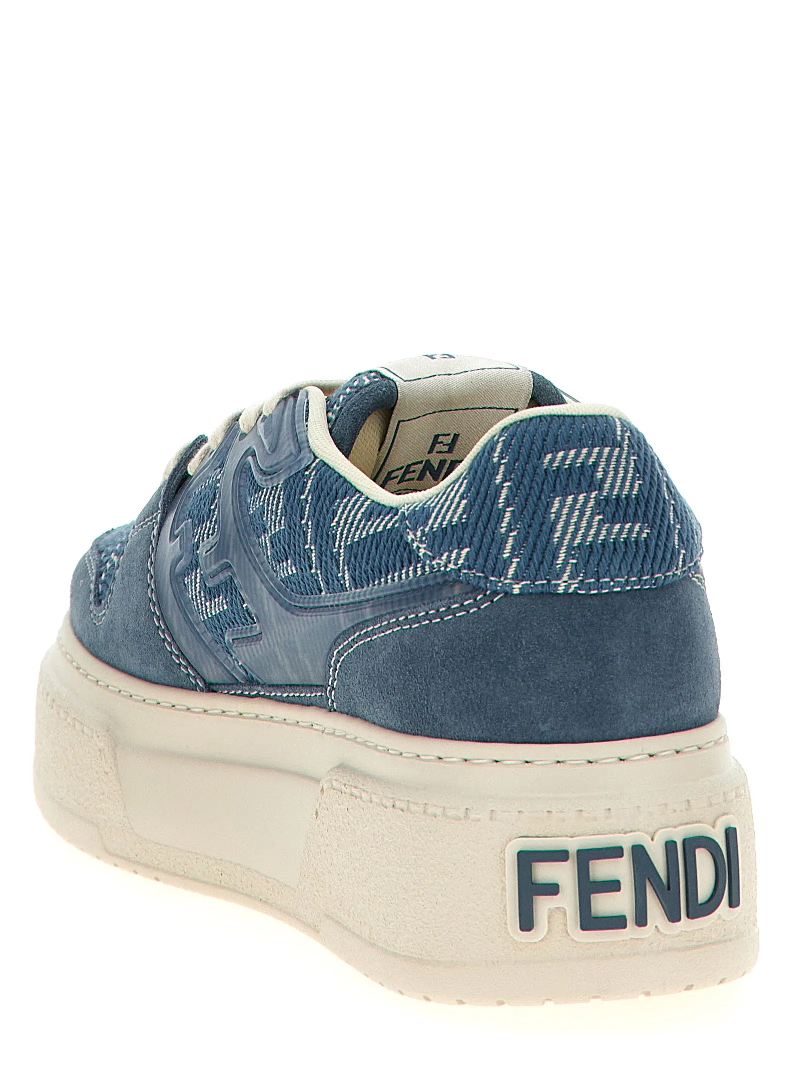 Fendi Match Sneakers Light Blue sold by Wanan Luxury product image thumbnail 3