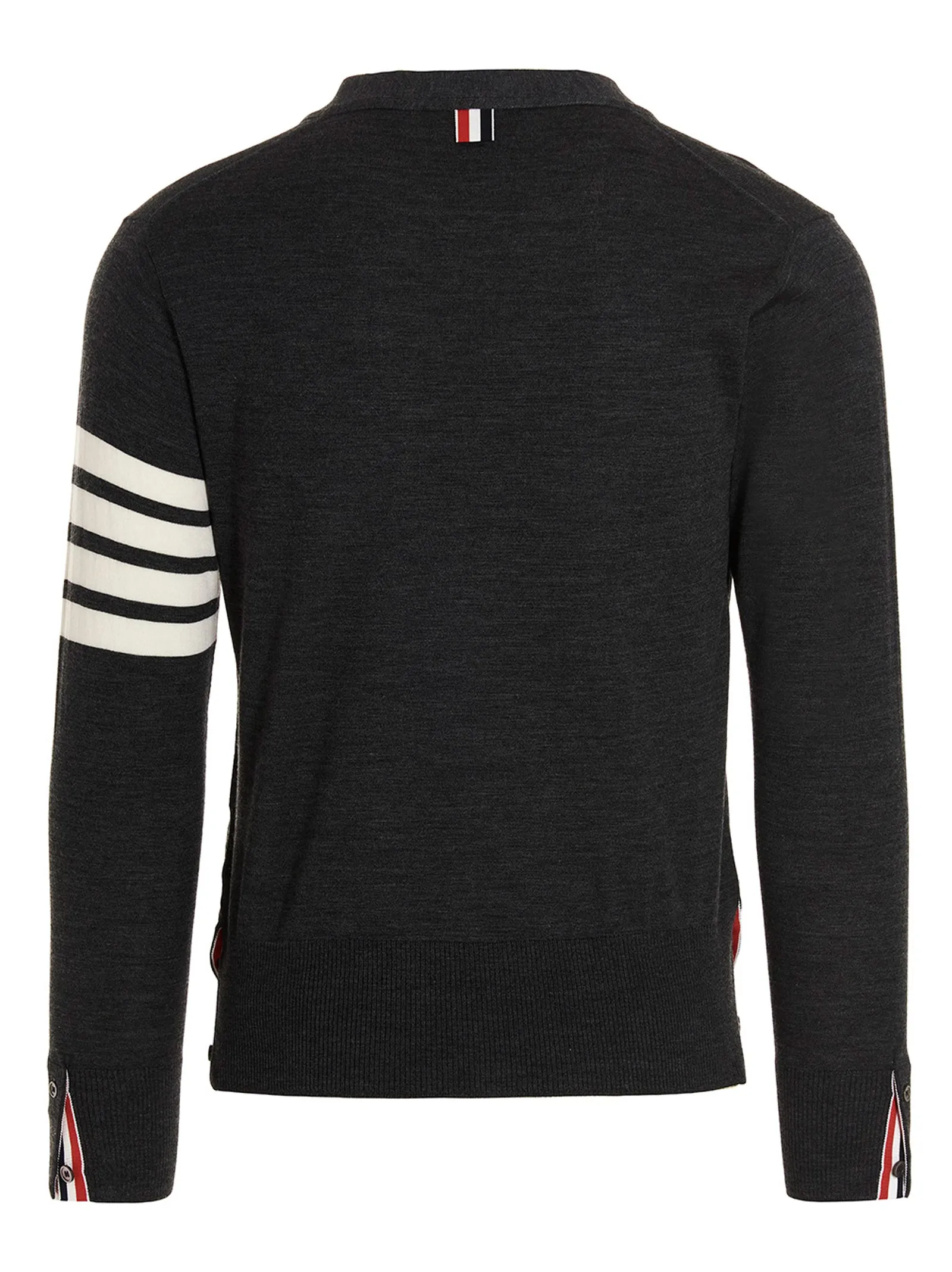 Merino Wool Cardigan Sweaters And Cardigans Gray sold by Wanan Luxury product image thumbnail 2