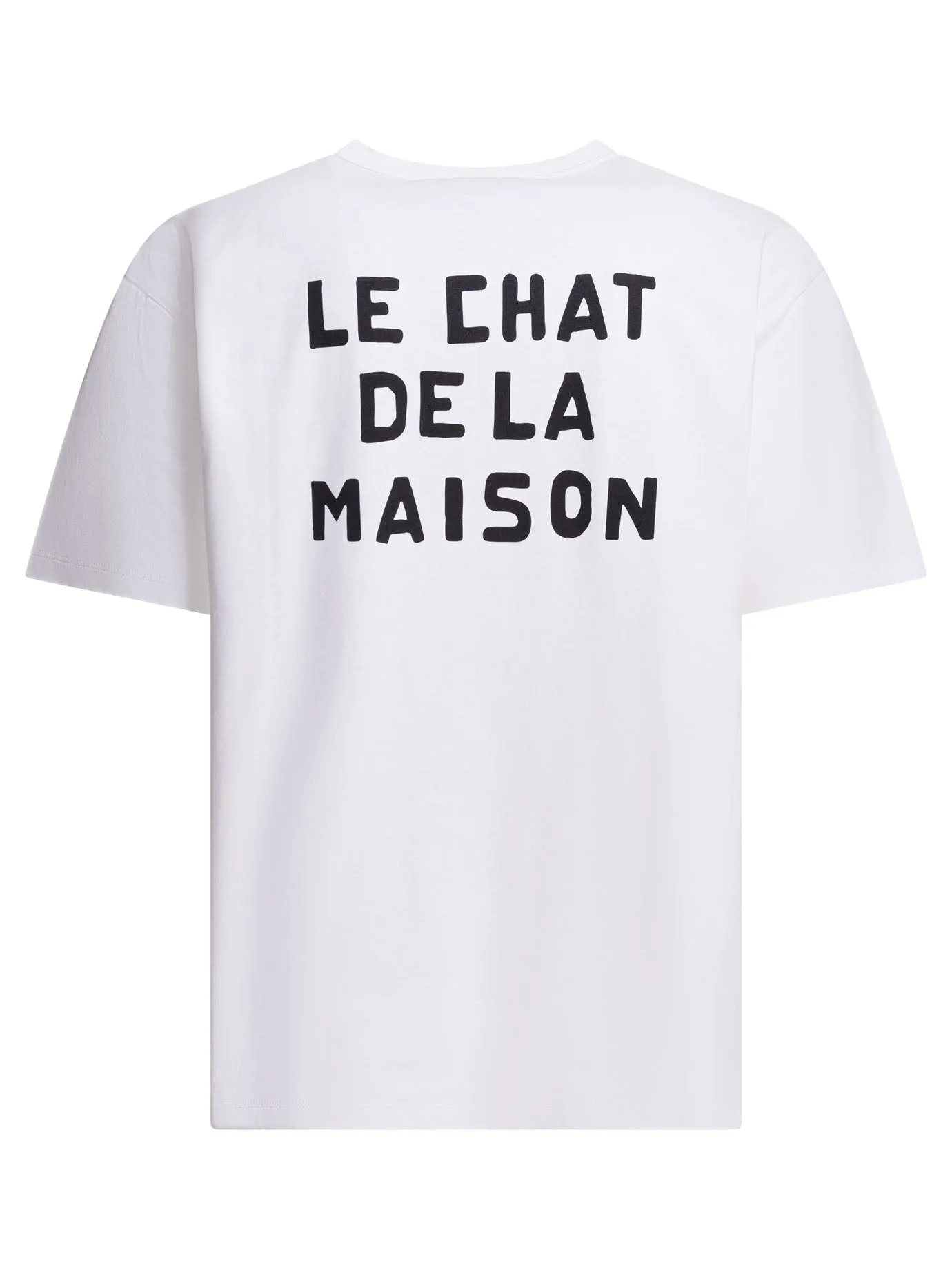 Le Chat De La Maison T-Shirts White sold by Wanan Luxury product image thumbnail 2