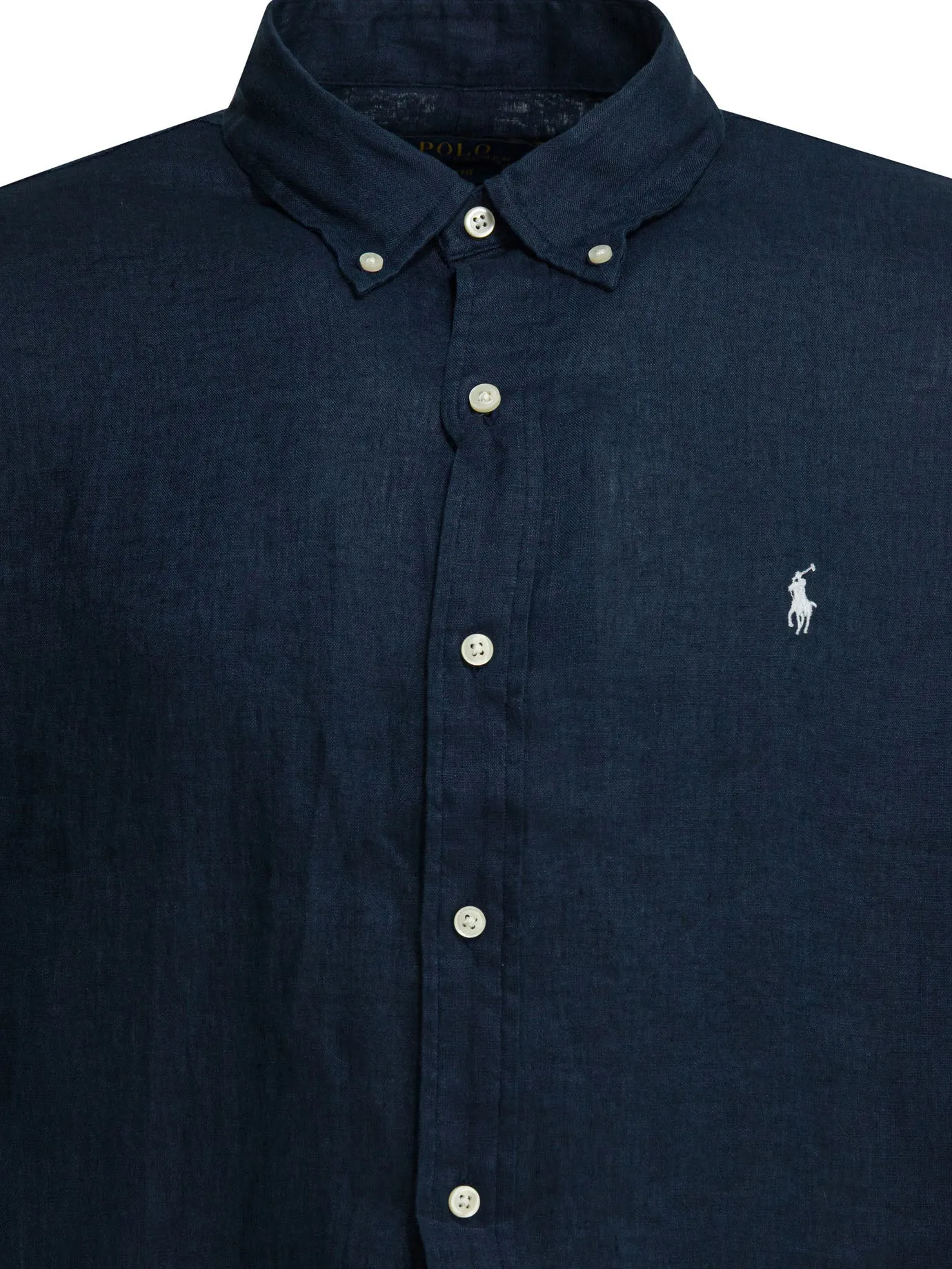 Custom-Fit Casual Shirt With Logo Shirts Blue sold by Wanan Luxury product image thumbnail 3