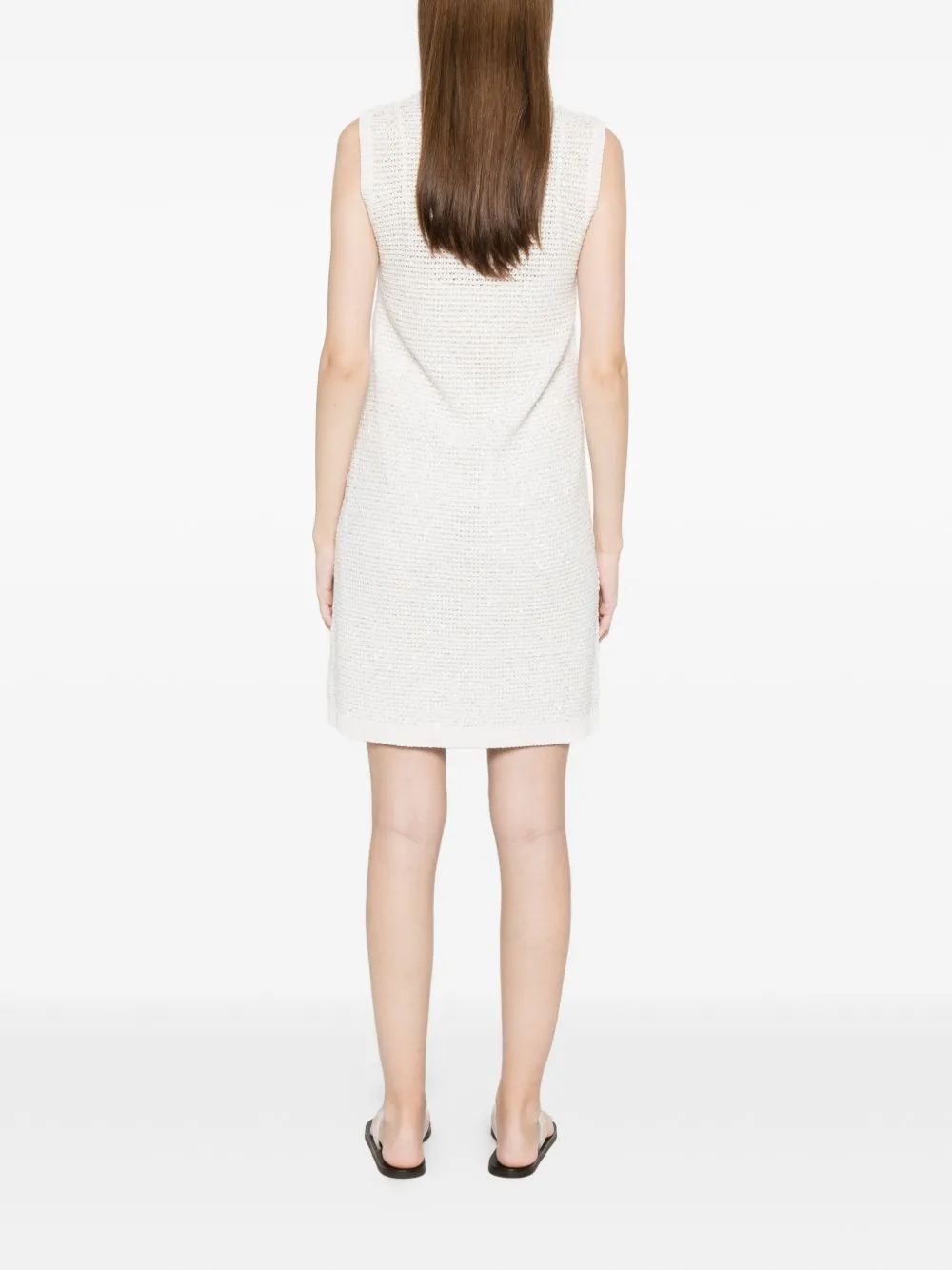 Cotton Mini Dress sold by Wanan Luxury product image thumbnail 4
