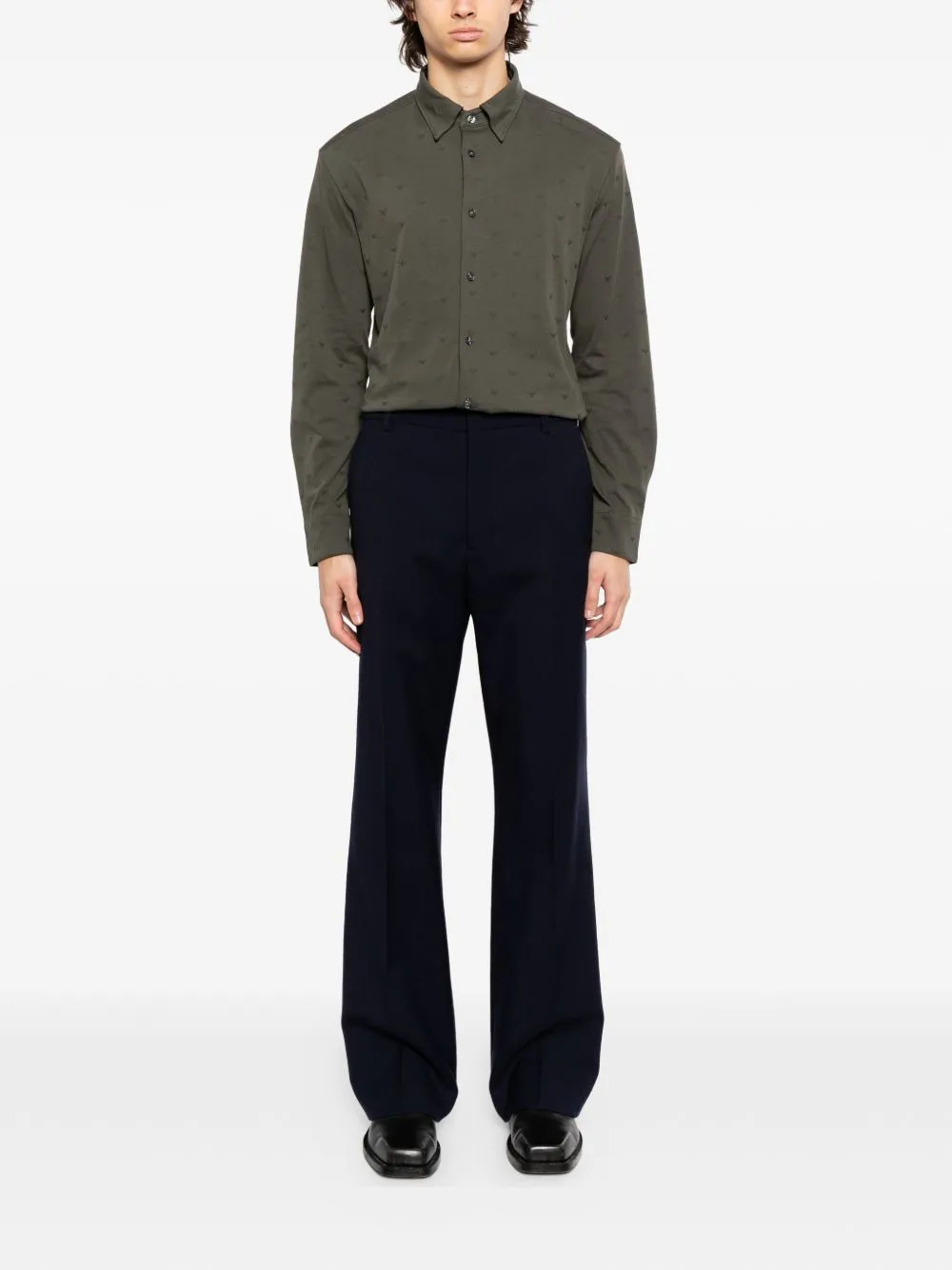 Logo Cotton Shirt sold by Wanan Luxury product image thumbnail 3