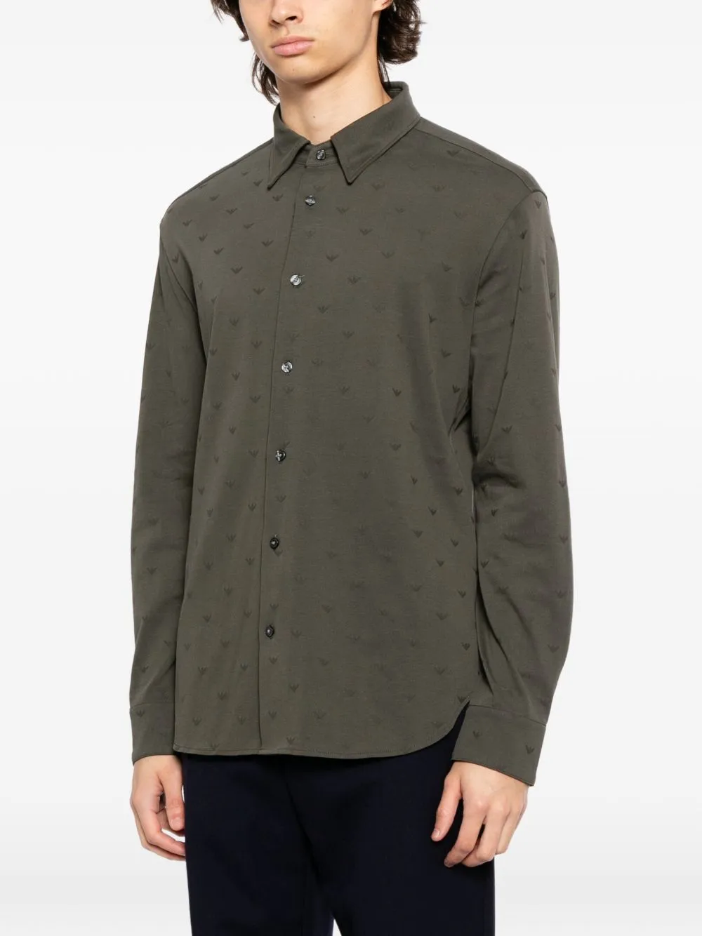 Logo Cotton Shirt sold by Wanan Luxury product image thumbnail 2