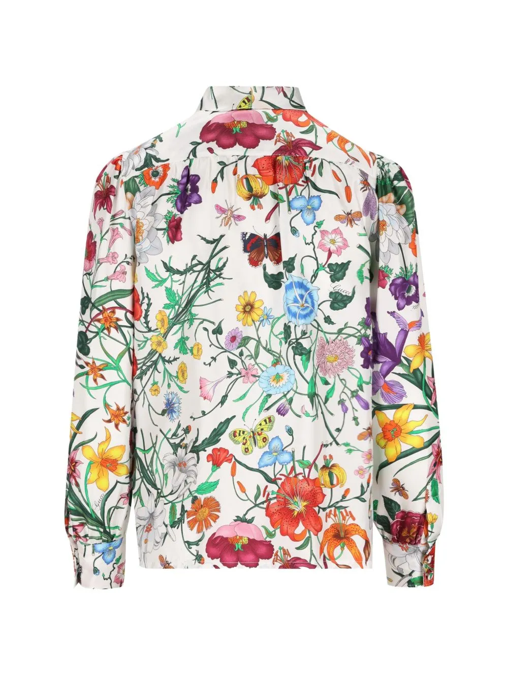 Printed Silk Shirt sold by Wanan Luxury product image thumbnail 4