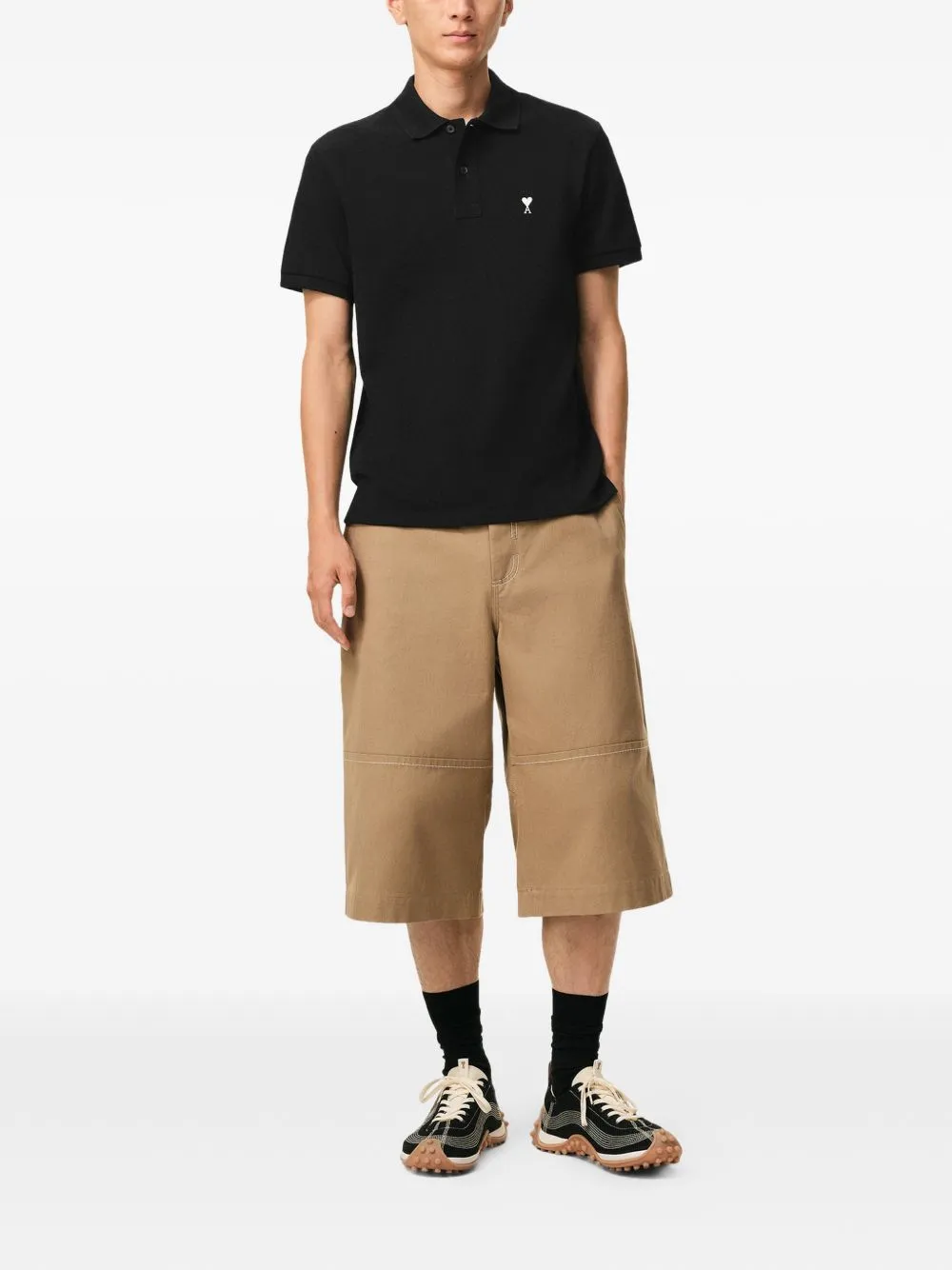 Ami De Coeur Cotton Polo Shirt sold by Wanan Luxury product image thumbnail 3