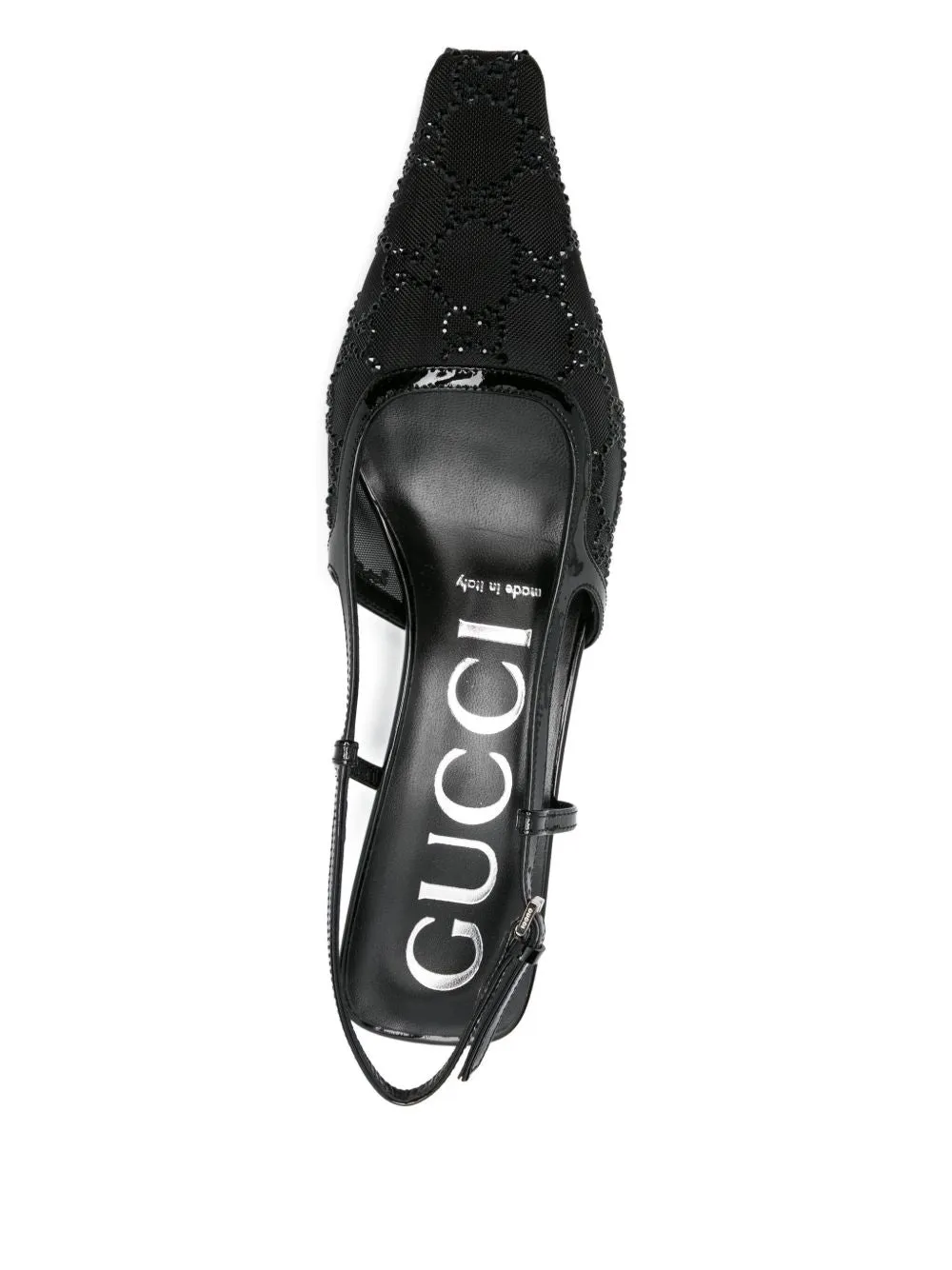 Crystal Embellished Slingback Pumps sold by Wanan Luxury product image thumbnail 3