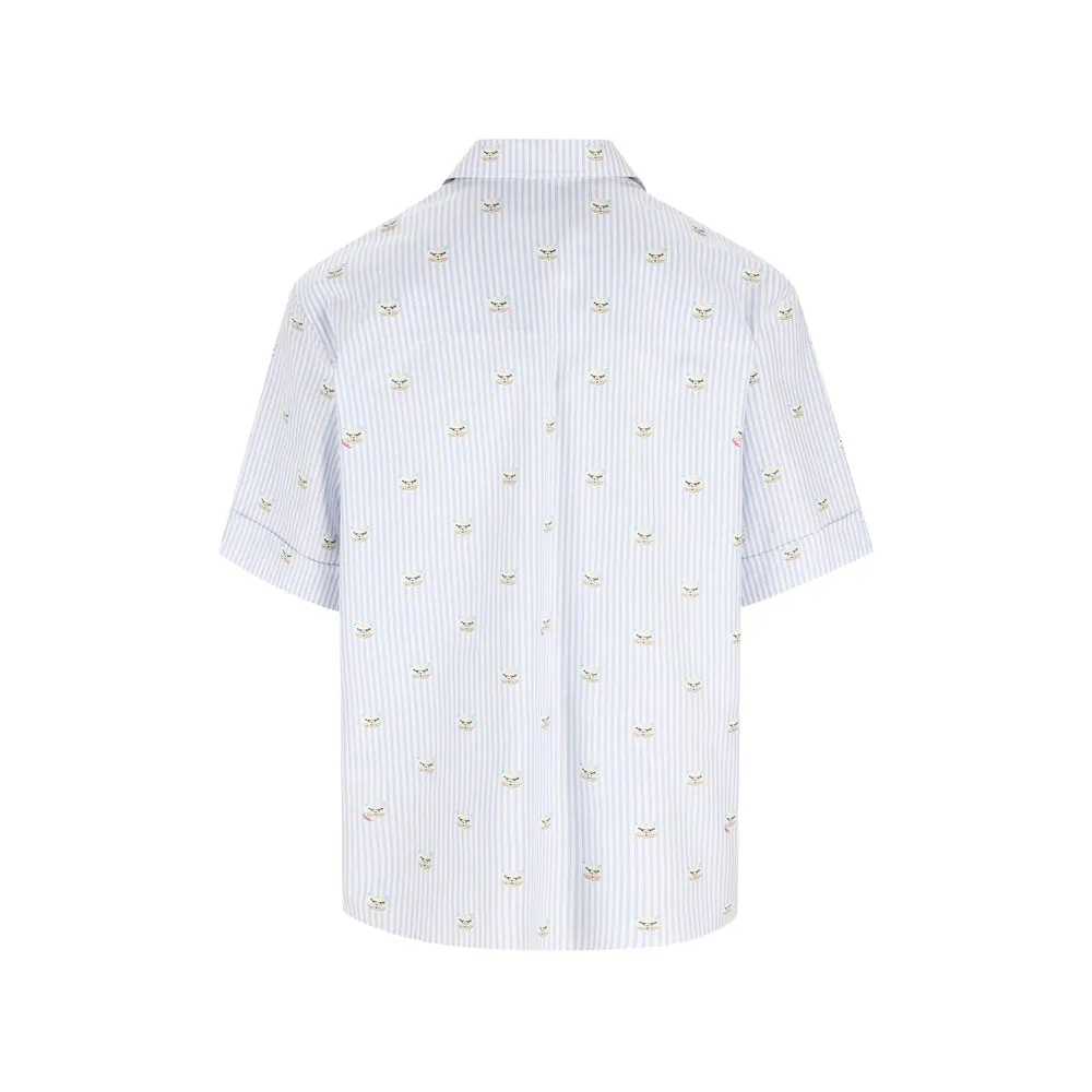 Shirts Blue, White sold by Wanan Luxury product image thumbnail 4