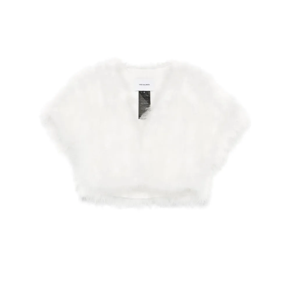 Capes White sold by Wanan Luxury