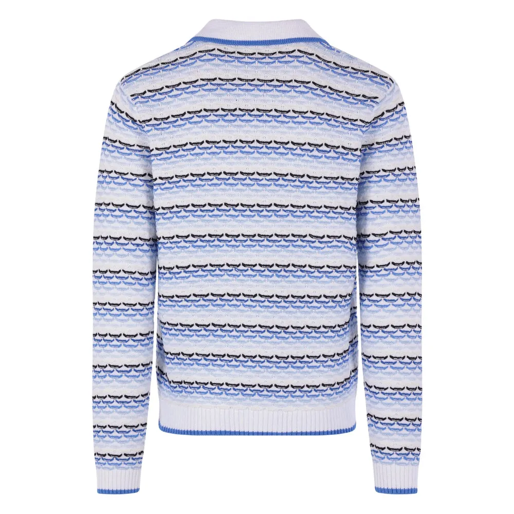 Sweaters White, Blue sold by Wanan Luxury product image thumbnail 4