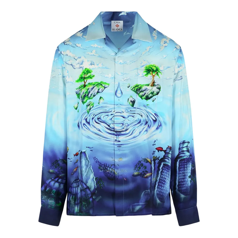 Shirts Blue sold by Wanan Luxury