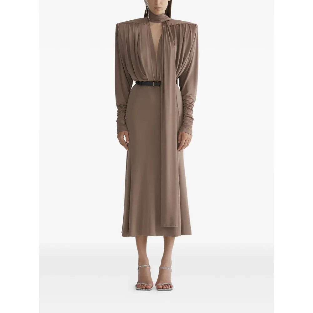 Dresses Brown sold by Wanan Luxury