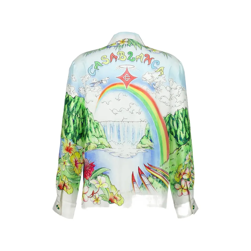 Shirts White, Green sold by Wanan Luxury product image thumbnail 5