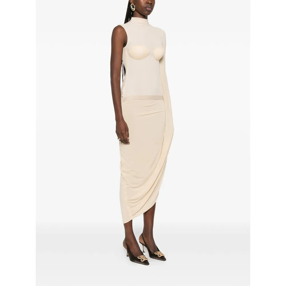 Dresses Neutral sold by Wanan Luxury product image thumbnail 3