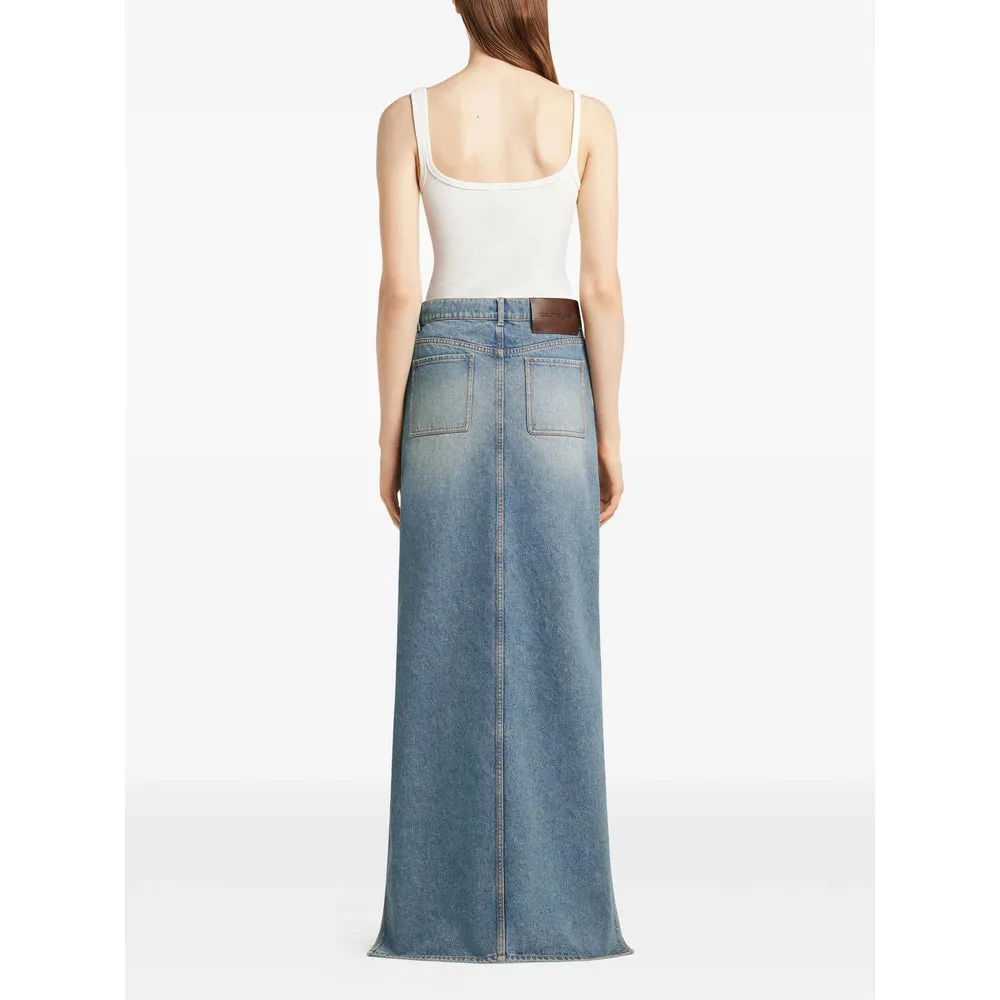 Skirts Blue sold by Wanan Luxury product image thumbnail 4