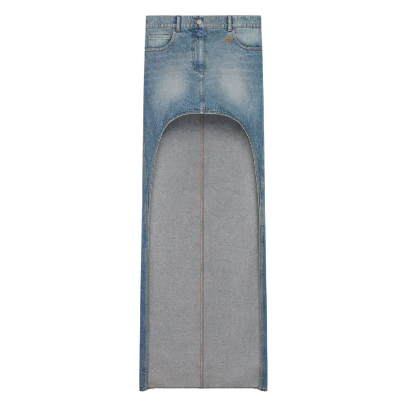 Skirts Blue made by Courreges