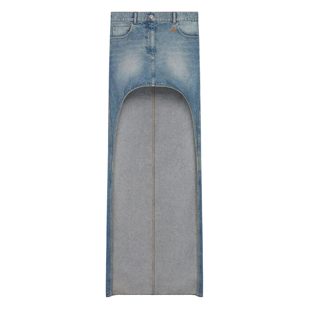 Skirts Blue sold by Wanan Luxury