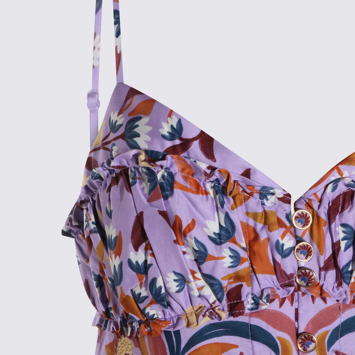 Dresses Flower Tiles Lilac sold by Wanan Luxury product image thumbnail 3