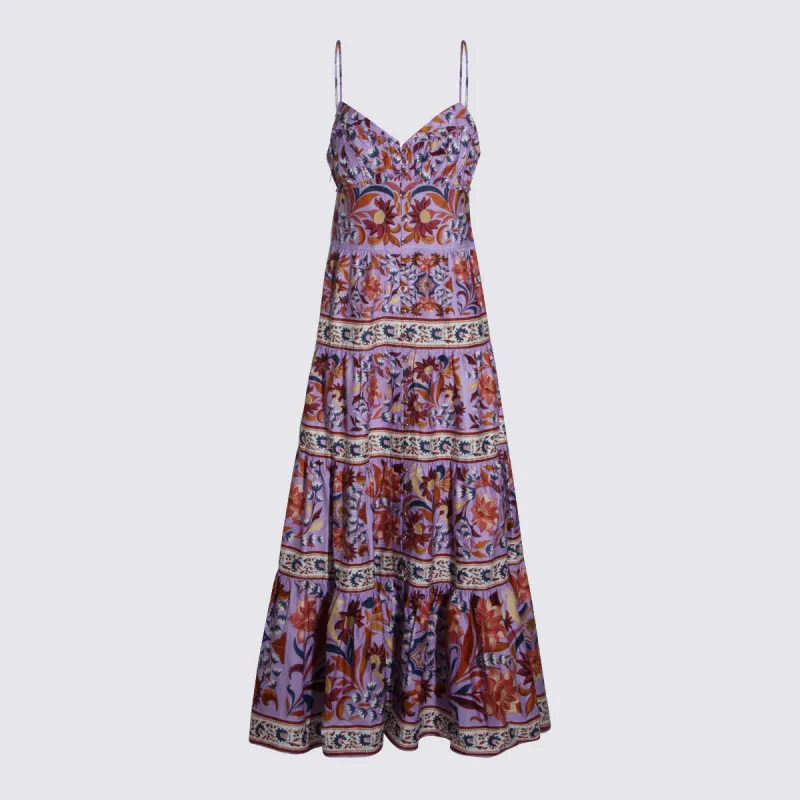 Dresses Flower Tiles Lilac made by FARM Rio