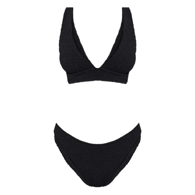 Beachwear Black made by Hunza G