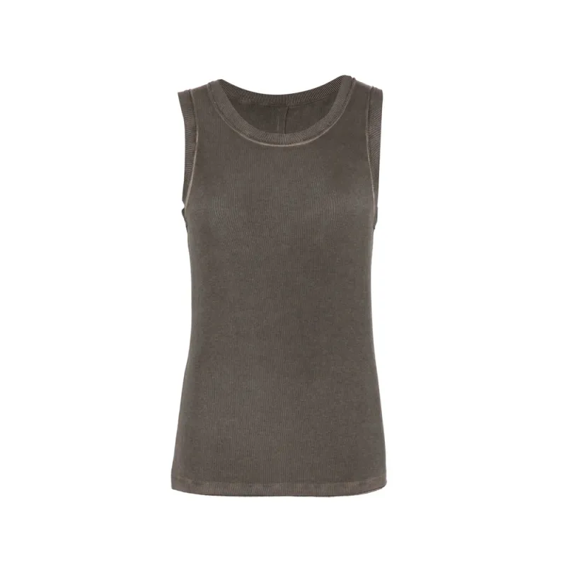 Tops Brown made by UMA WANG