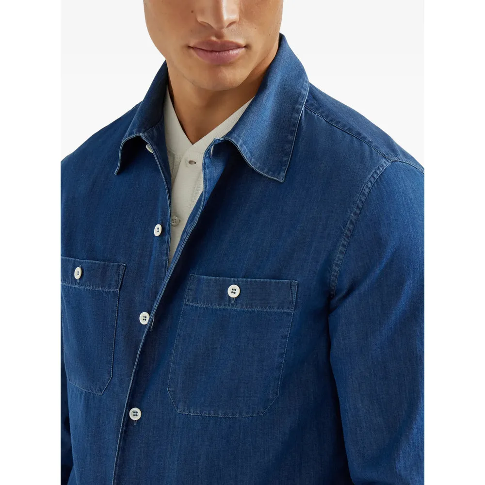 Shirts Blue sold by Wanan Luxury product image thumbnail 3