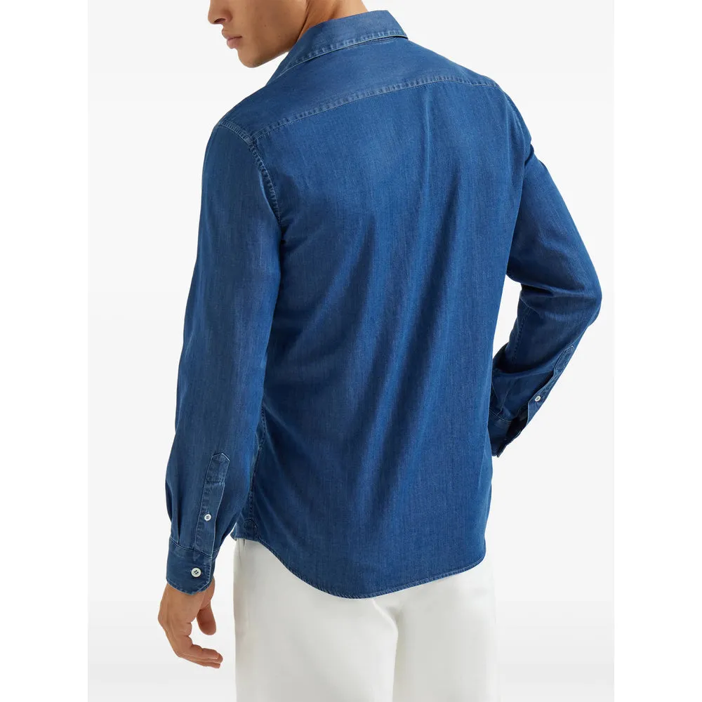 Shirts Blue sold by Wanan Luxury product image thumbnail 4