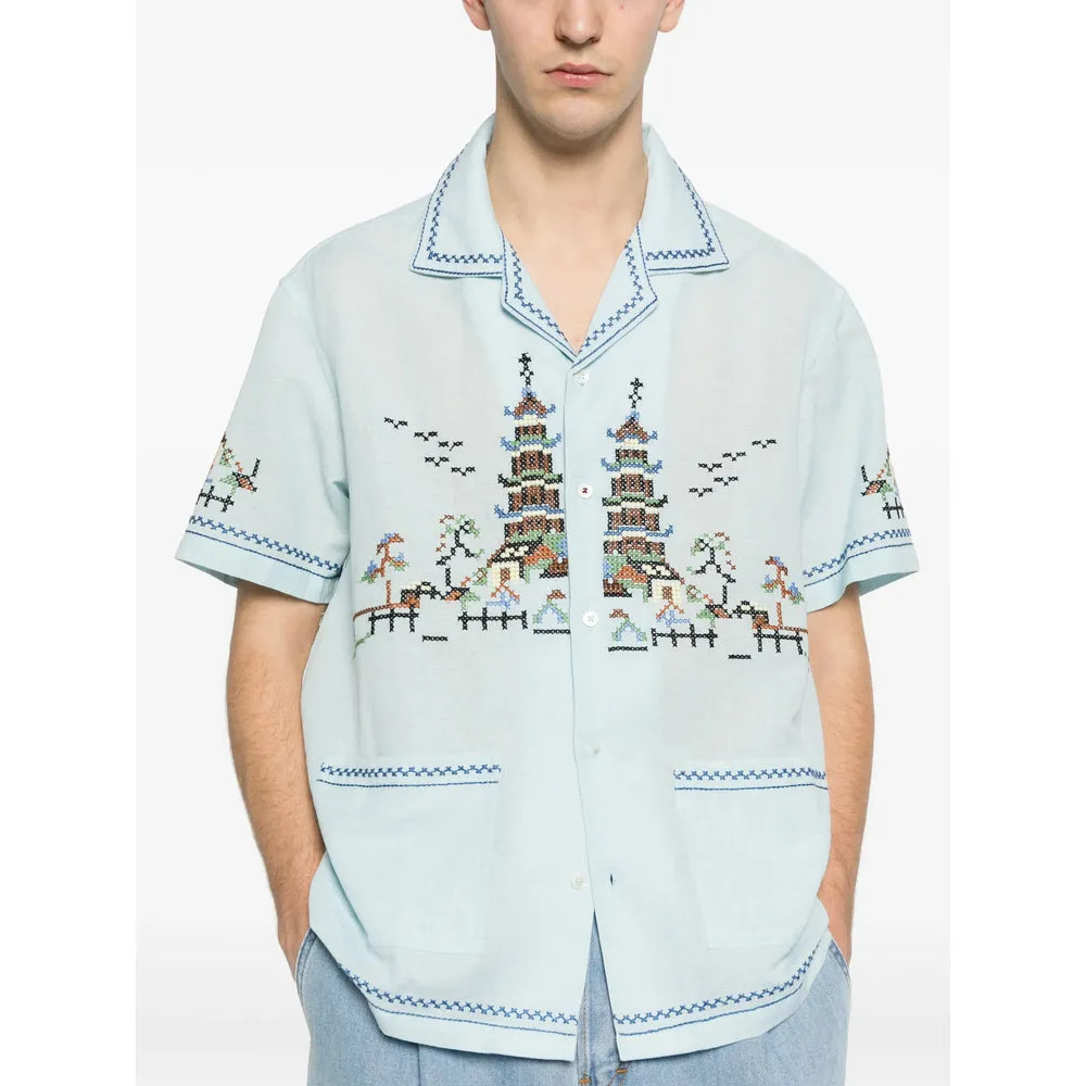 Shirts Blue sold by Wanan Luxury product image thumbnail 3