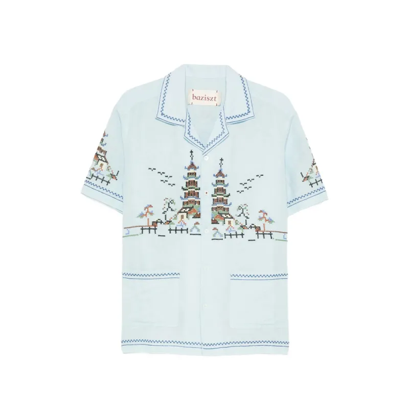 Shirts Blue sold by Wanan Luxury