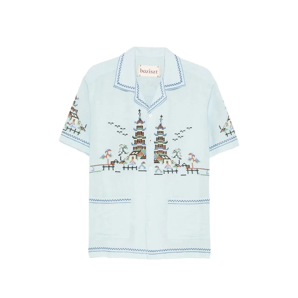 Shirts Blue sold by Wanan Luxury