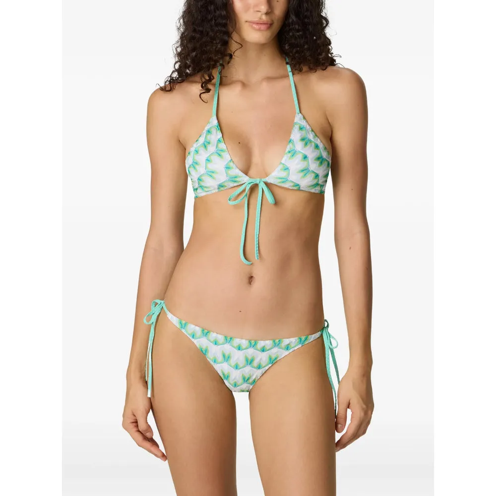 Beachwear White, Green sold by Wanan Luxury product image thumbnail 3