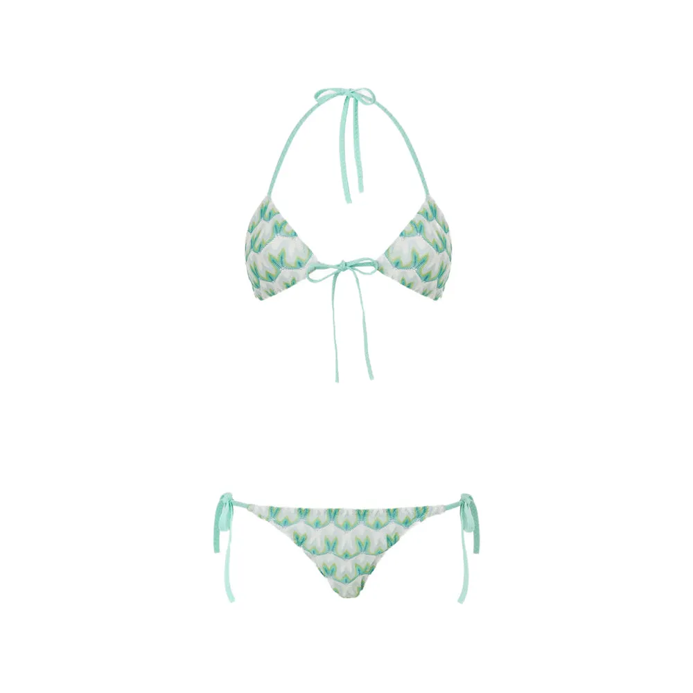 Beachwear White, Green sold by Wanan Luxury