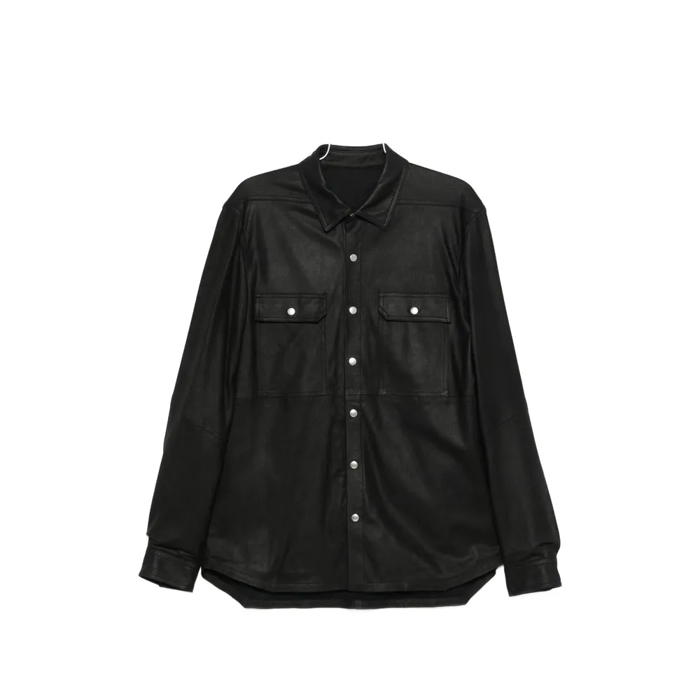 Leather Outerwears Black sold by Wanan Luxury