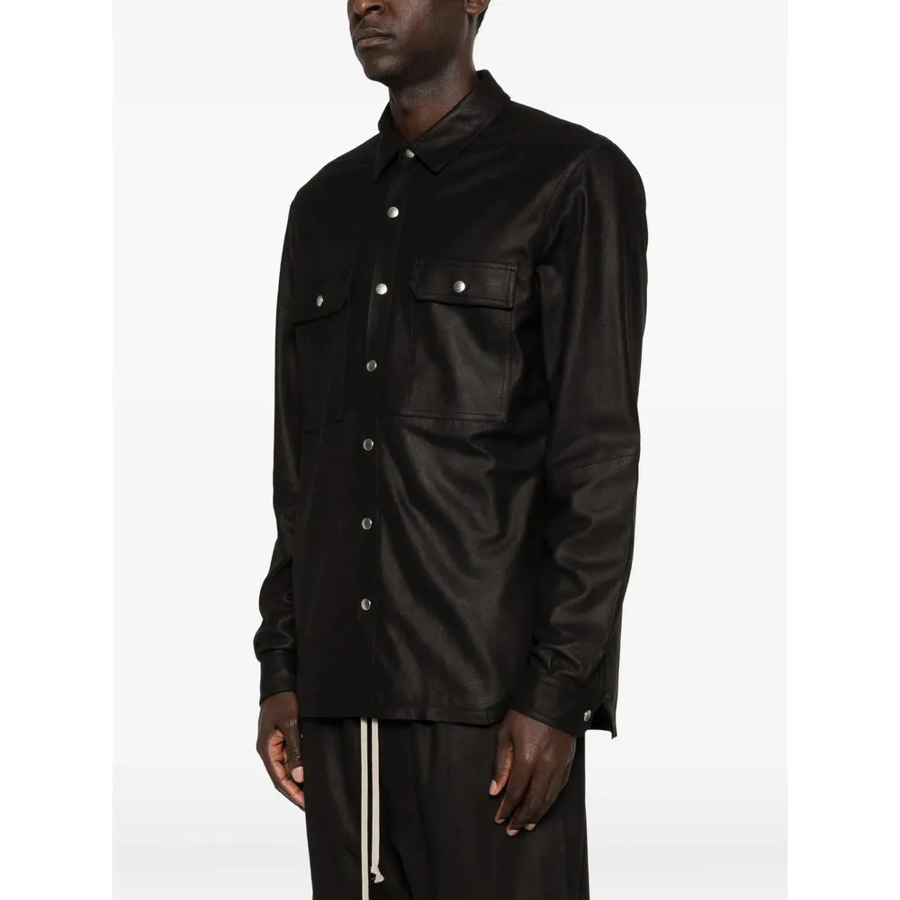 Leather Outerwears Black sold by Wanan Luxury product image thumbnail 2