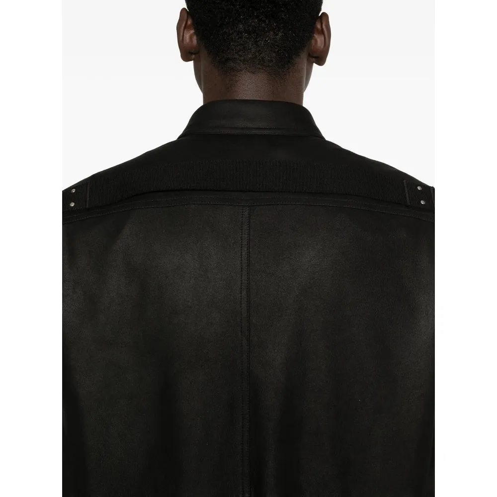 Leather Outerwears Black sold by Wanan Luxury product image thumbnail 3