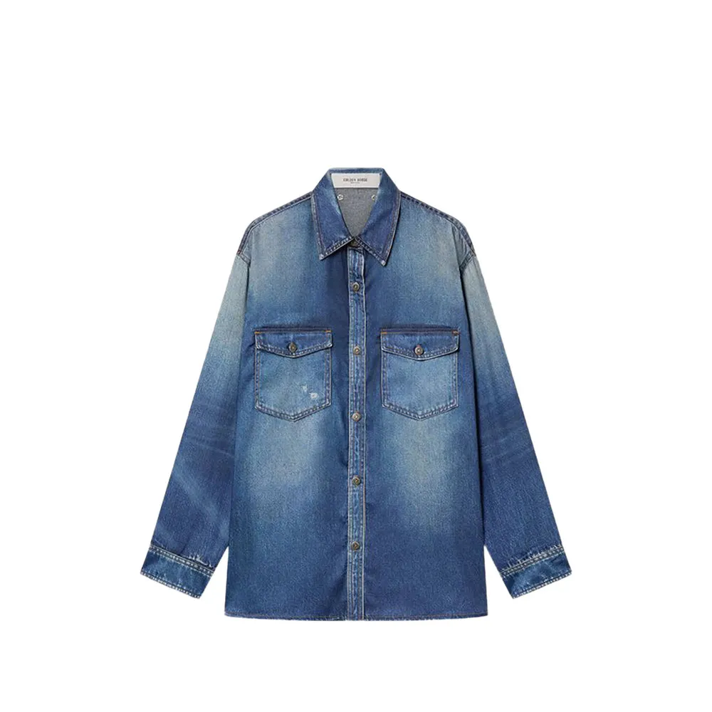 Shirts Blue sold by Wanan Luxury