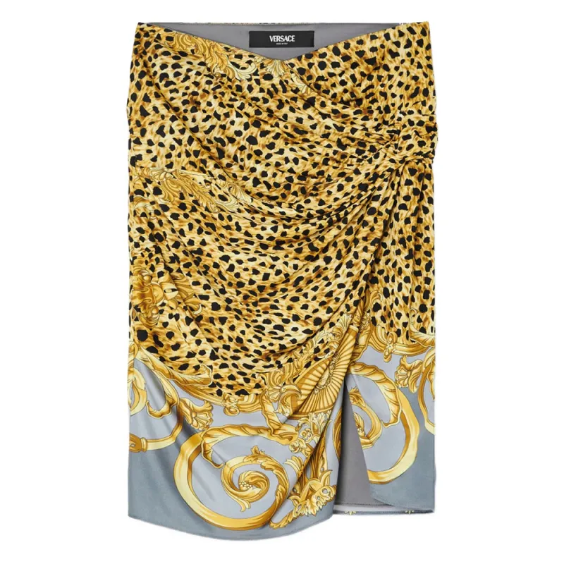 Skirts Yellow made by Versace