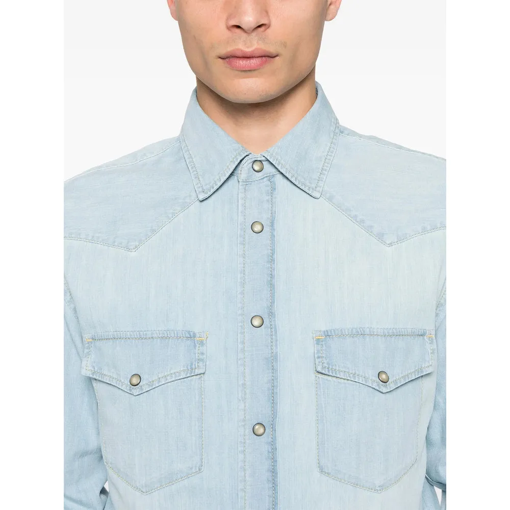 Shirts Blue sold by Wanan Luxury product image thumbnail 4
