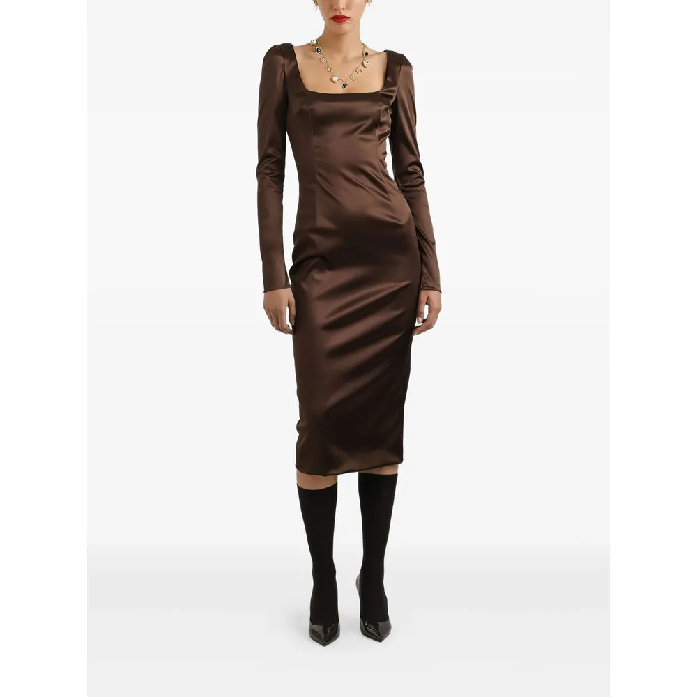 Dresses Brown sold by Wanan Luxury
