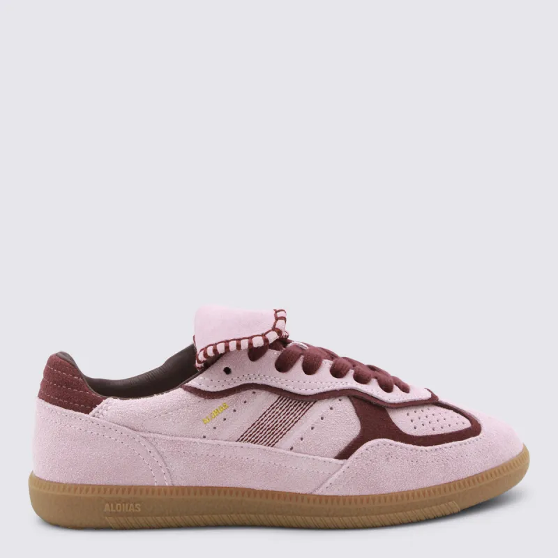 Sneakers Suede Pink made by Alohas
