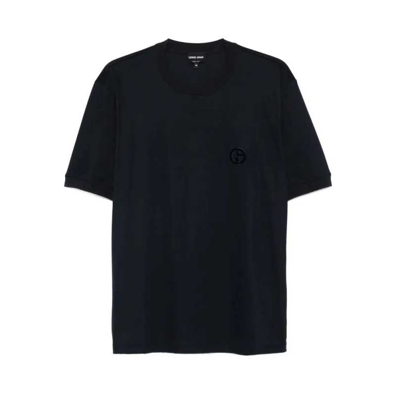 T Shirts Blue made by Giorgio Armani