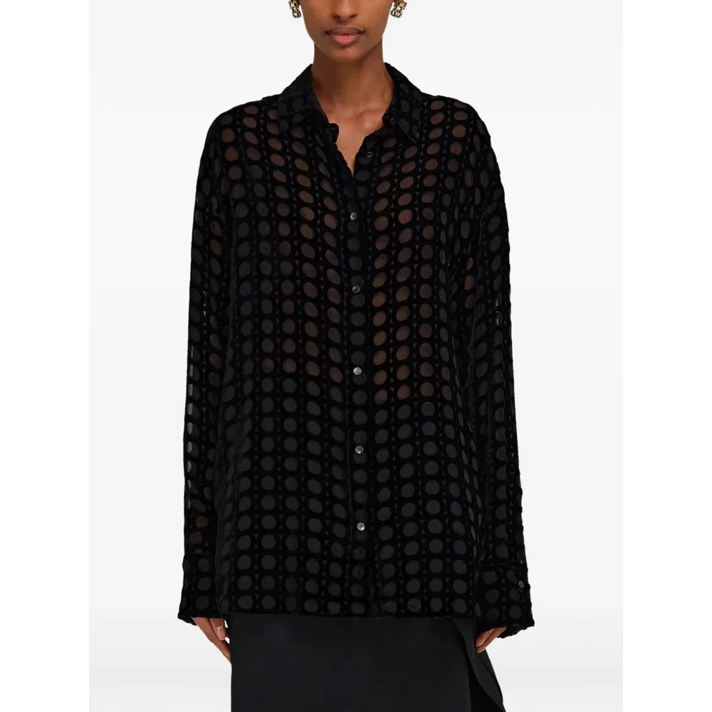 Shirts Black sold by Wanan Luxury product image thumbnail 3