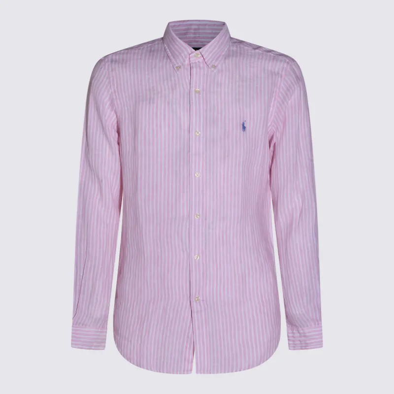 Shirts 5137b Pink White sold by Wanan Luxury