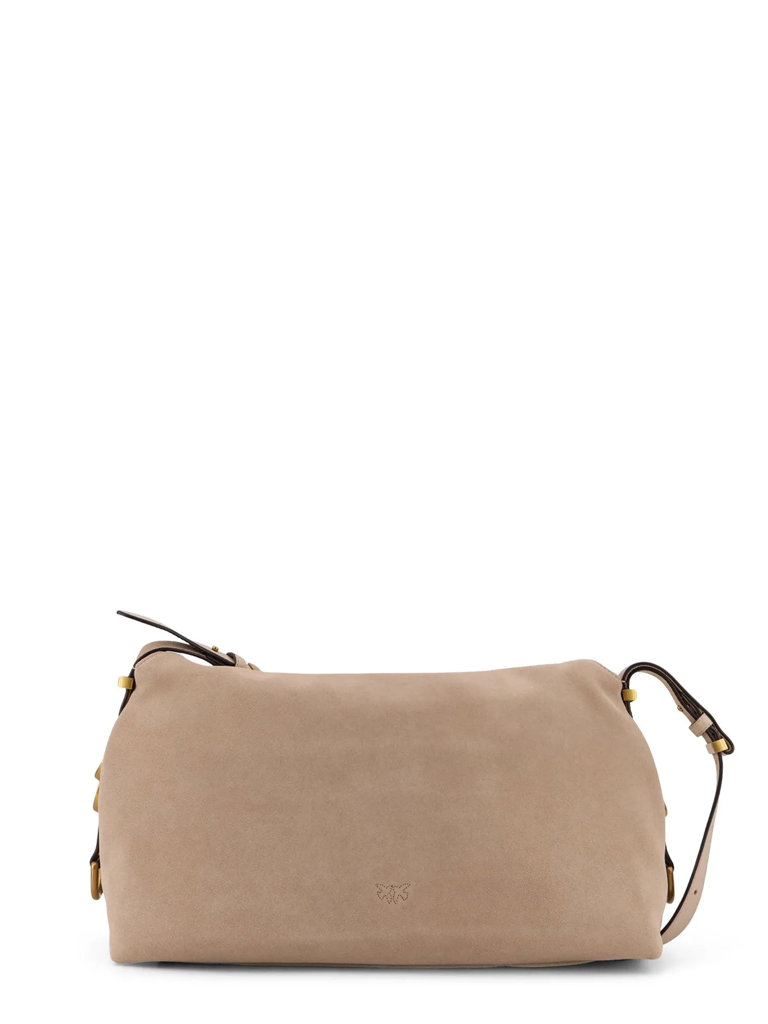 Suede Crossbody Bag With Metal Detail With Engraved Logo sold by Wanan Luxury product image thumbnail 2