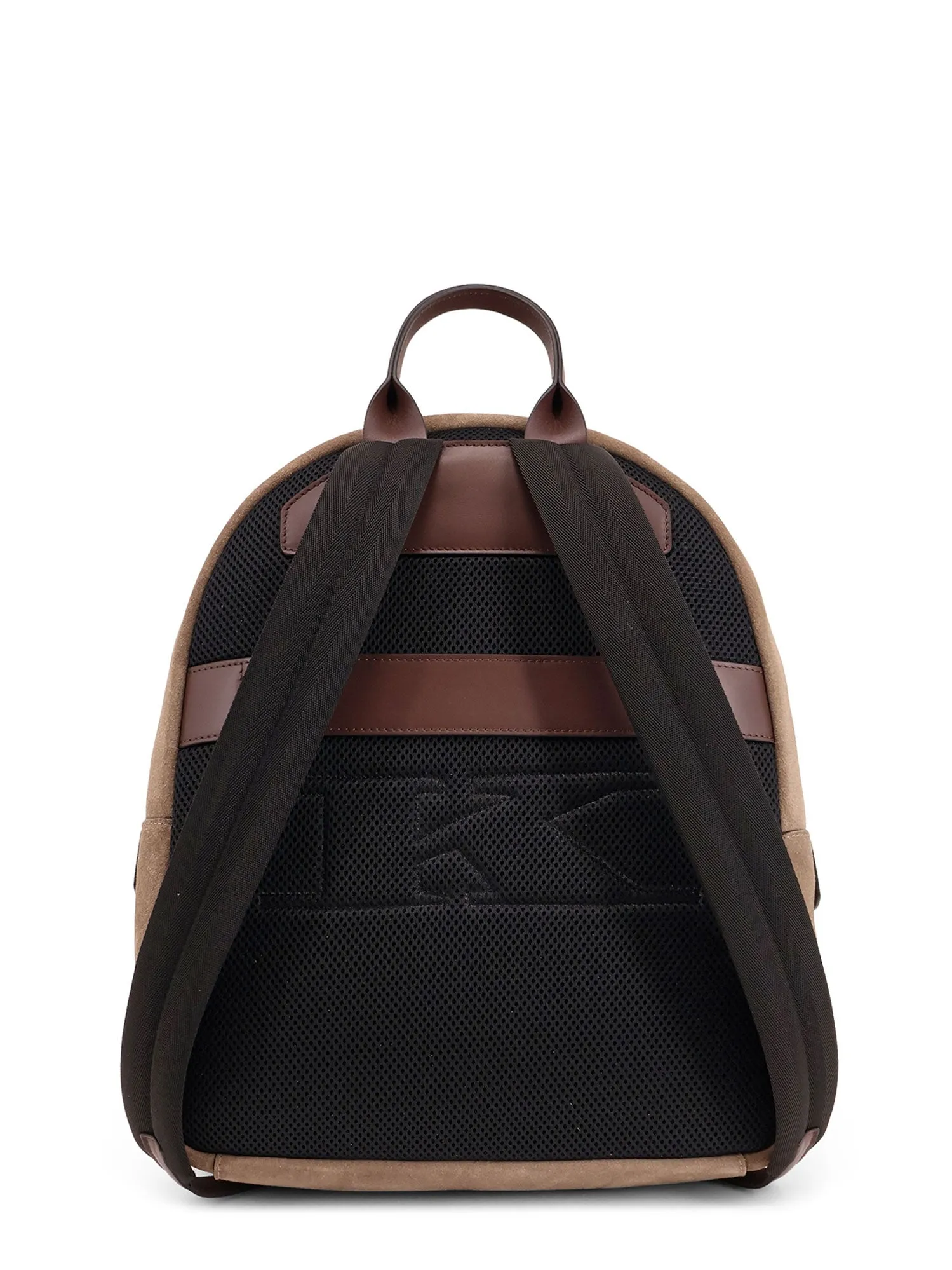 Suede Backpack With Engraved Logo sold by Wanan Luxury product image thumbnail 2