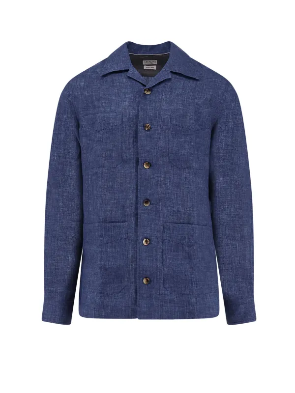 Easy Fit Linen Shirt sold by Wanan Luxury