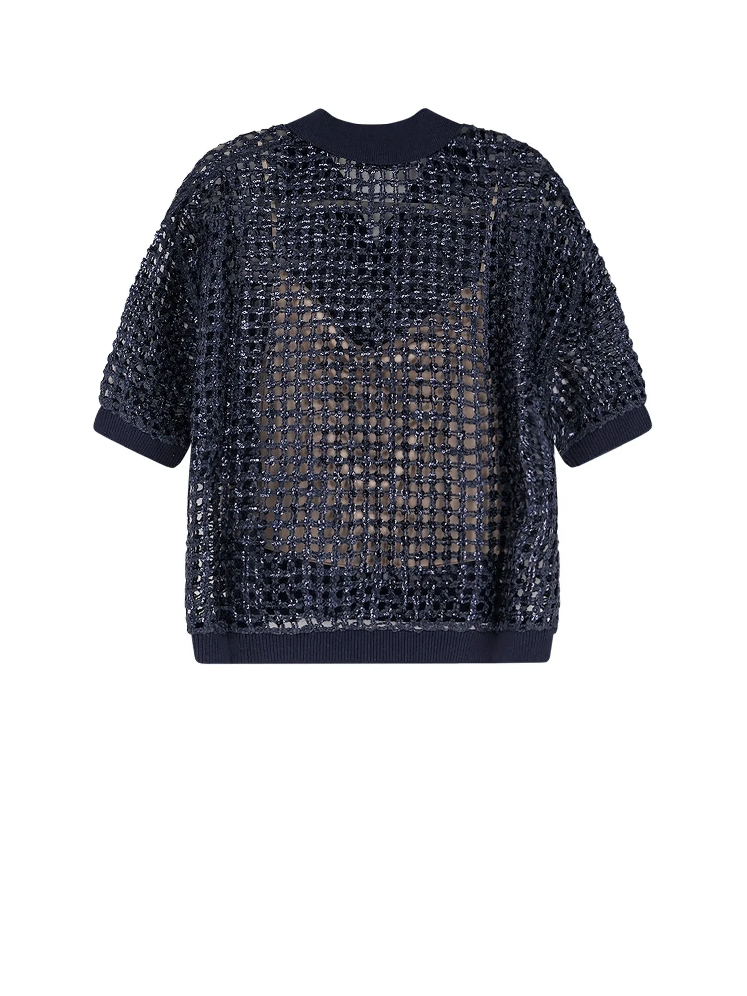 Silk And Linen Sweater With Sequins sold by Wanan Luxury product image thumbnail 2